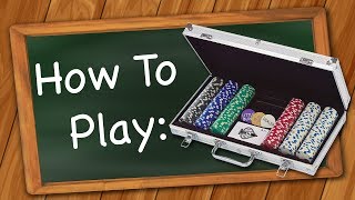 🎒 📈 How to Play Poker  Texas Holdem Rules Made Easy [upl. by Geirk]