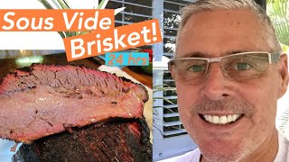 Sous Vide Brisket Easy Step by Step Recipe 😎 🏆 [upl. by Achorn]