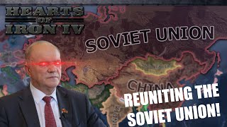 REUNITING THE SOVIET UNION  Hearts of Iron IV Millenium Dawn [upl. by Icart]