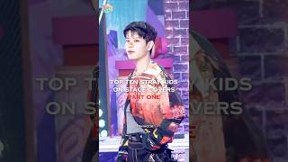 Top 10 SKZ covers on stage PART 1 [upl. by Niltiak]