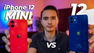 iPhone 12 Mini vs iPhone 12  ¿CUÁL DEBES COMPRAR [upl. by Voleta910]