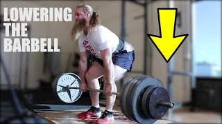 The Deadlift How To LOWER The Barbell [upl. by Airamalegna154]