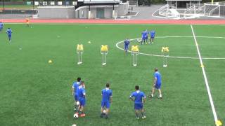 Midfielder Turn Drill [upl. by Gertie]