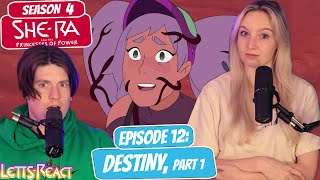 ENTRAPTA RETURNS  Shera Season 4 Reaction  Episode 12 “Destiny Part 1quot [upl. by Alyekahs]