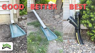 3 Options for Extending Your Downspouts [upl. by Romina]