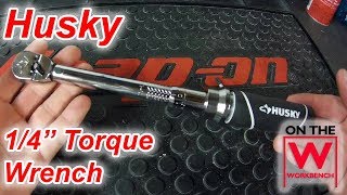 Husky 14quot Torque Wrench [upl. by Guimar859]