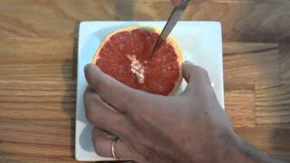 How to EASILY Eat a Grapefruit [upl. by Yruj]