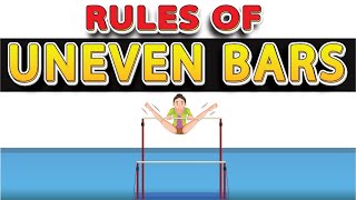 Rules For Uneven Bars  Rules and Regulations of Gymnastics Uneven Bars for Beginners [upl. by Eceirahs]