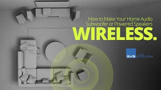 How to Make Your Subwoofer Wireless [upl. by Eintruok]