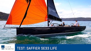 Saffier SE 33 Life Boat Test  Club Marine TV [upl. by Macrae]