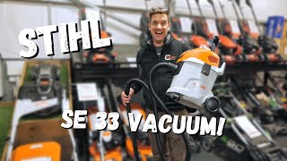 STIHL SE 33 WET amp DRY With BLOWER Vacuum Cleaner [upl. by Sharma]