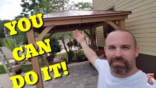 Building a Yardestry Gazebo from Costco [upl. by Giguere]