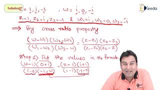 Bilinear Transformation Cross Ratio Property  Problem 1  Engineering Mathematics 3 [upl. by Sisson]