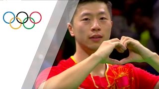 World Number One Ma wins gold in Mens Table Tennis Singles [upl. by Shrier]