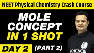 Mole Concept in 1 Shot Part 2  Physical Chemistry in 20 Days  UMMEED [upl. by Vasilis]