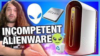 Hilariously Bad Alienware R10 Ryzen PC 1800 PreBuilt Review [upl. by Annadal]