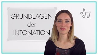 Grundlagen der Intonation im Deutschen [upl. by Ennayelhsa]