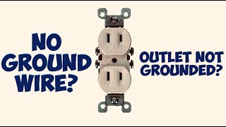 Fix An Ungrounded Outlet  Easy DIY Resolution [upl. by Anyat98]