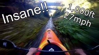 Insane Kayakers Paddle Down Drainage Ditch [upl. by Cousin]