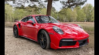 2021 Porsche 911 Turbo S 992 FULL REVIEW  TheCarGuystv [upl. by Chaunce409]