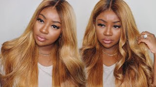 Easy Honey Blonde Hair Dye Tutorial  Westkiss [upl. by Aneekas]