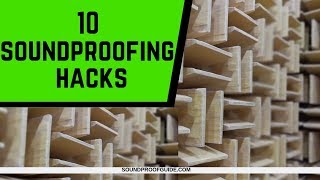 10 Cheap Soundproofing Hacks You Should Do [upl. by Natty]