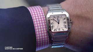 A Closer Look At the Latest Cartier Santos de Cartier  Time amp Tide Review [upl. by Ainorev]