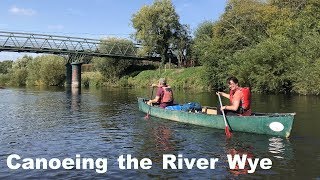 Canoeing Kayaking the River Wye  Symonds Yat [upl. by Ezara]