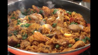 Paella  Sanjeev Kapoor Khazana [upl. by Adnomar]