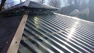 DIY Polycarbonate Gazebo Roof Follow up How to [upl. by Tlevesoor330]