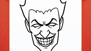 HOW TO DRAW THE JOKER [upl. by Mcclenaghan]