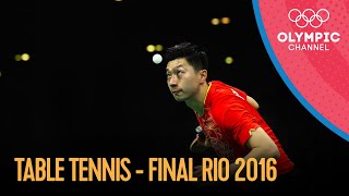 Mens Singles Table Tennis Final  Full Match  Rio 2016 Replays [upl. by Yenaiv]