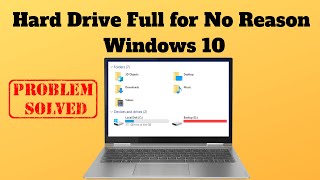 Hard Drive Full for No Reason Windows 10 [upl. by Uhej]