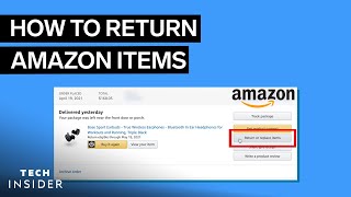 How To Return Amazon Items [upl. by Karwan781]