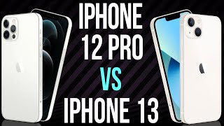 iPhone 12 Pro vs iPhone 13 Comparativo [upl. by Aliek]