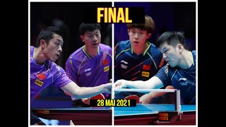 Ma LongXu Xin vs Wang ChuqinFan Zhendong Men’s Doubles Final [upl. by Rialb]