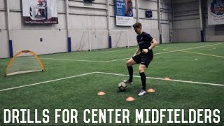 Training Drills For Central Midfielders  The Essentials To Playing Central Midfield [upl. by Irual]