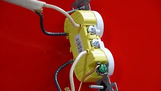 How to Disconnect Wires from an Outlet  Unplugging from Back [upl. by Atahs862]