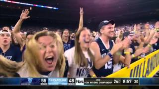 Villanova vs North Carolina 2016 National Championship game highlights [upl. by Cavuoto]