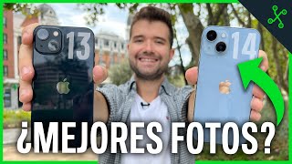 iPhone 14 VS iPhone 13 ¿Cuál tiene MEJOR CÁMARA Parte 1 [upl. by Eittel]