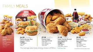 KFC Digital menuboard [upl. by Bodkin]