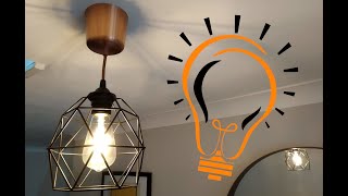 Install a Light Fitting  IKEA Hemma [upl. by Judye]