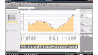 Leica Infinity  Processing Module  Levelling [upl. by Ymaj]