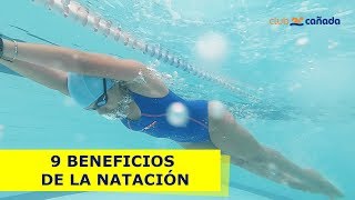 9 BENEFICIOS de la NATACIÓN [upl. by Ajiak681]