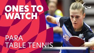 Para Table Tennis Ones to Watch at Tokyo 2020  Paralympic Games [upl. by Eatnoj]