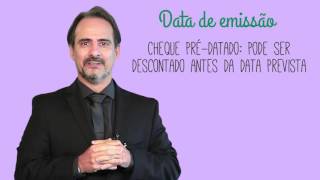 AGU Explica  Prazo de prescrição de cheque [upl. by Siravart469]