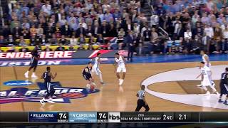 Villanova vs North Carolina Kris Jenkins shot wins national title [upl. by Zeb]