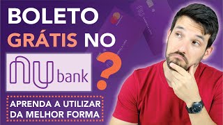 Como emitir BOLETO DE GRAÇA no NUBANK cobrança e depósito [upl. by Aiclid]