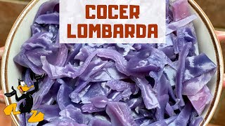 3 TRUCOS para Cocer Col Lombarda ¡REPOLLO MORADO [upl. by Llib]