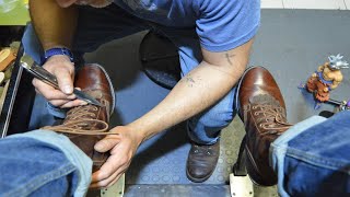 INSTANT STRESS RELIEF  ANGELO SHOE SHINE ASMR [upl. by Olsen]